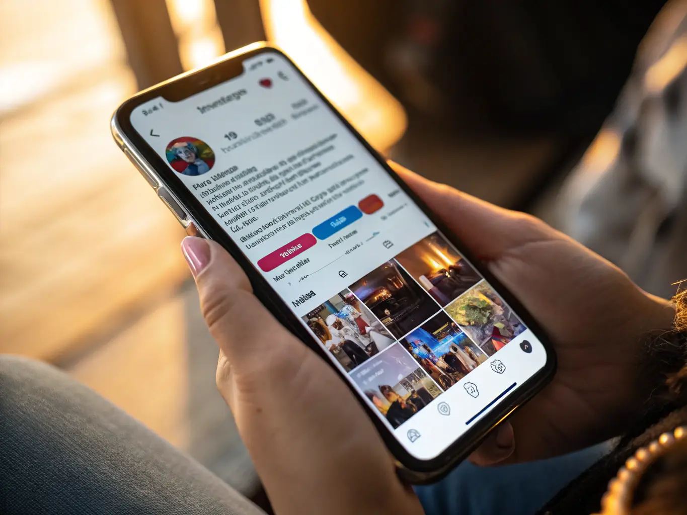 A vibrant social media feed with engaging content, showcasing brand awareness and audience interaction.